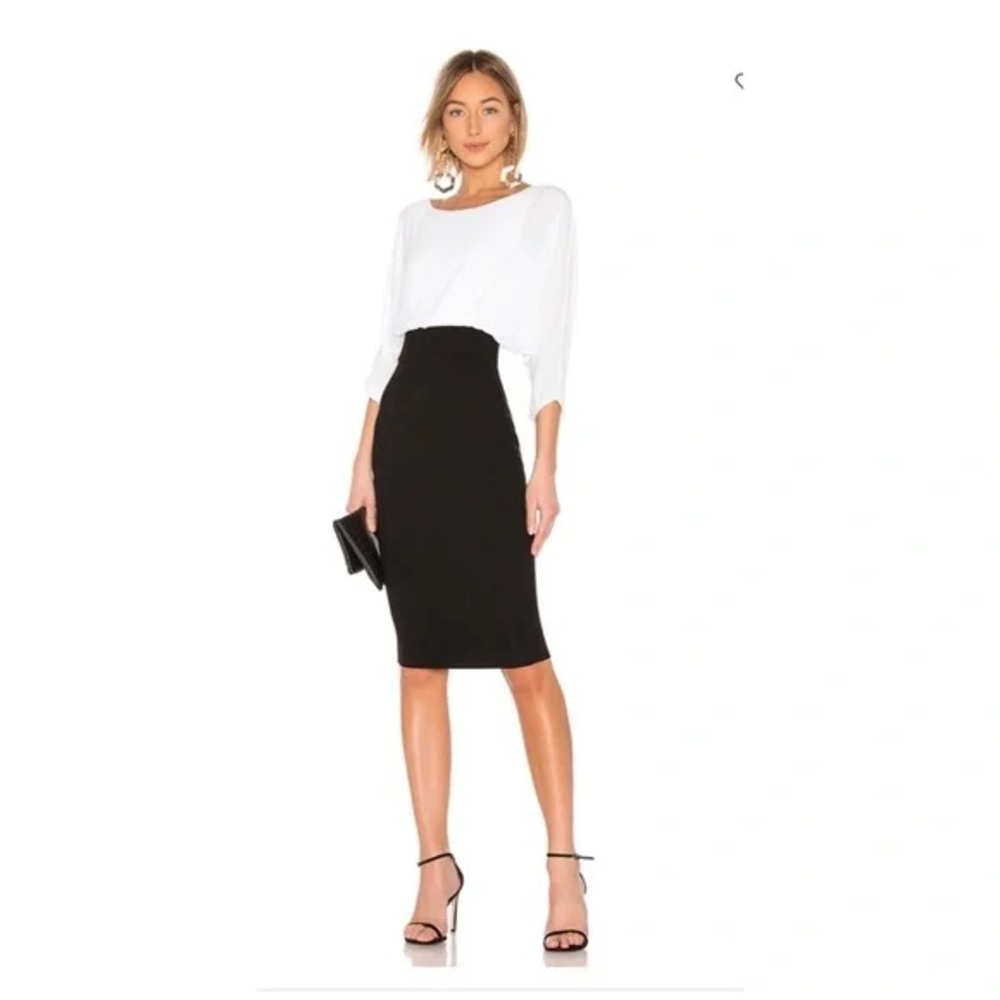 Bailey 44 Black and White Dress